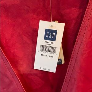 GAP Jackets & Coats - Gap red 100% leather jacket GAP Jackets & Coats - Gap red 100% leather jacket
